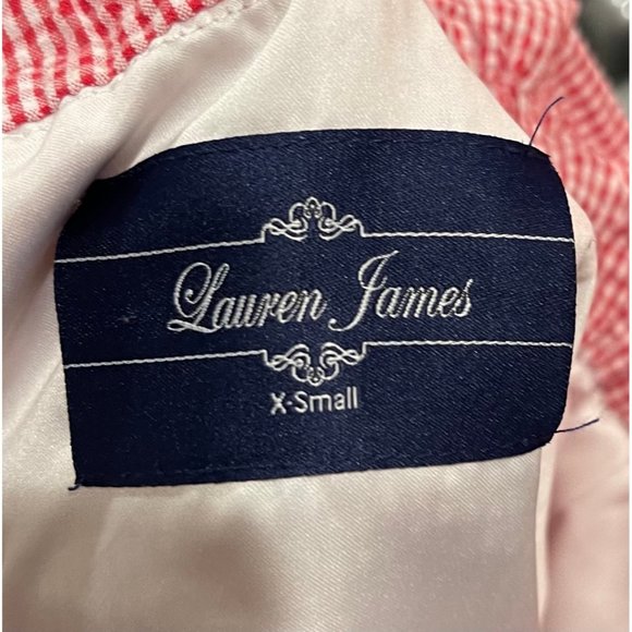 LAUREN JAMES Gingham Pattern Mini Skirt - Picture 2 of 5